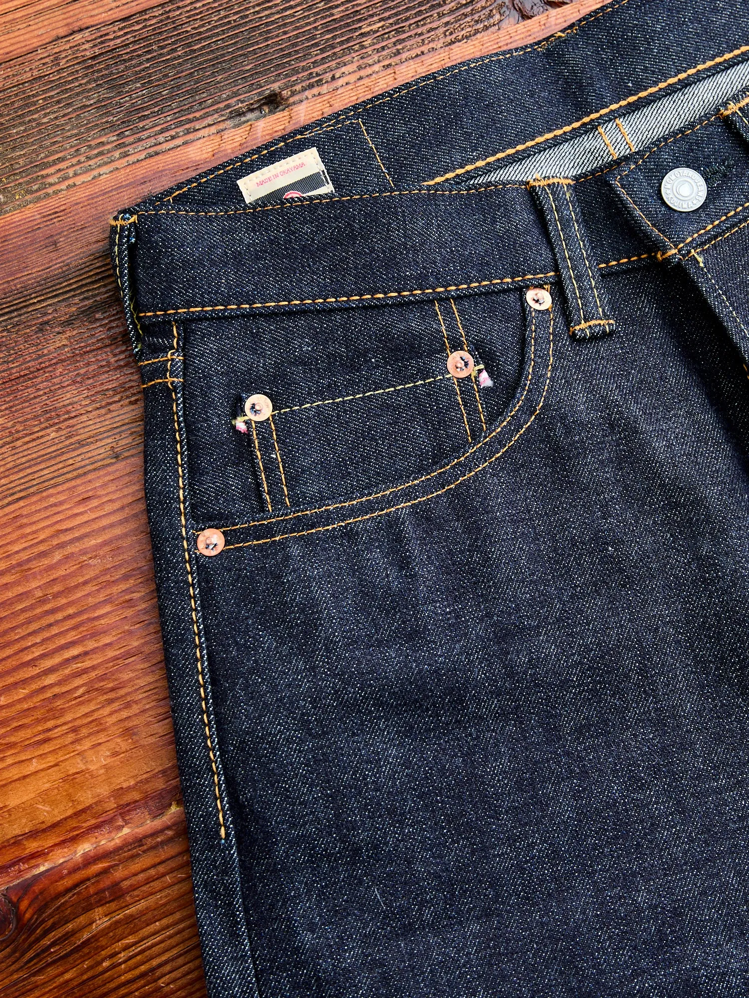 0405-SP 15.7oz Selvedge Denim - High Tapered Fit