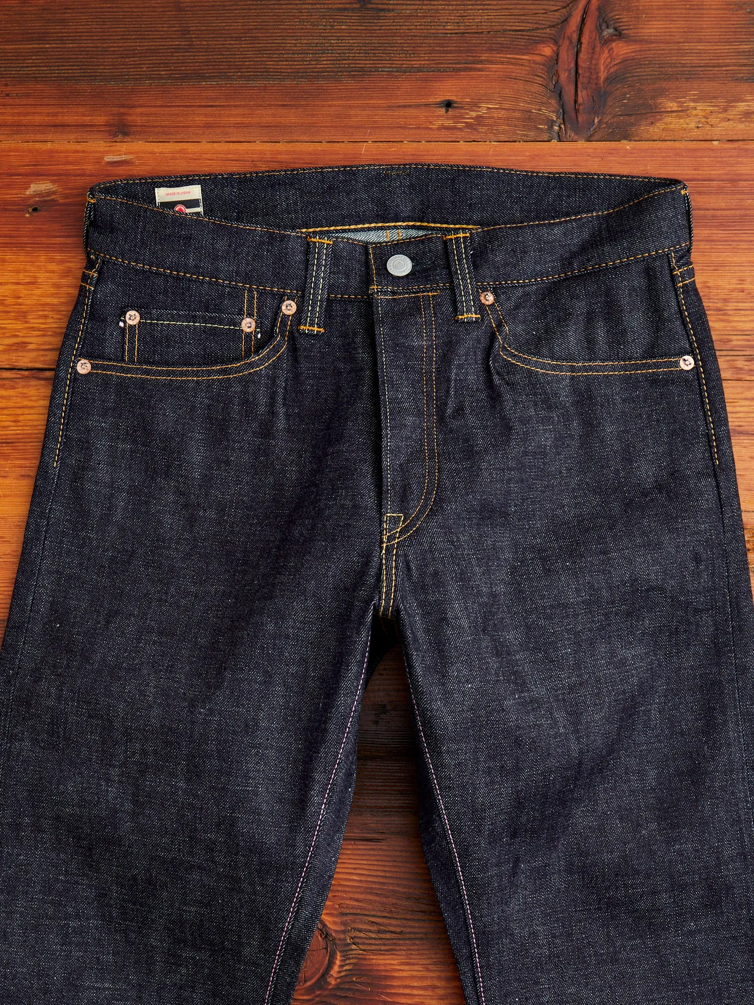 0605-13SP 13oz Selvedge Denim - Natural Tapered Fit