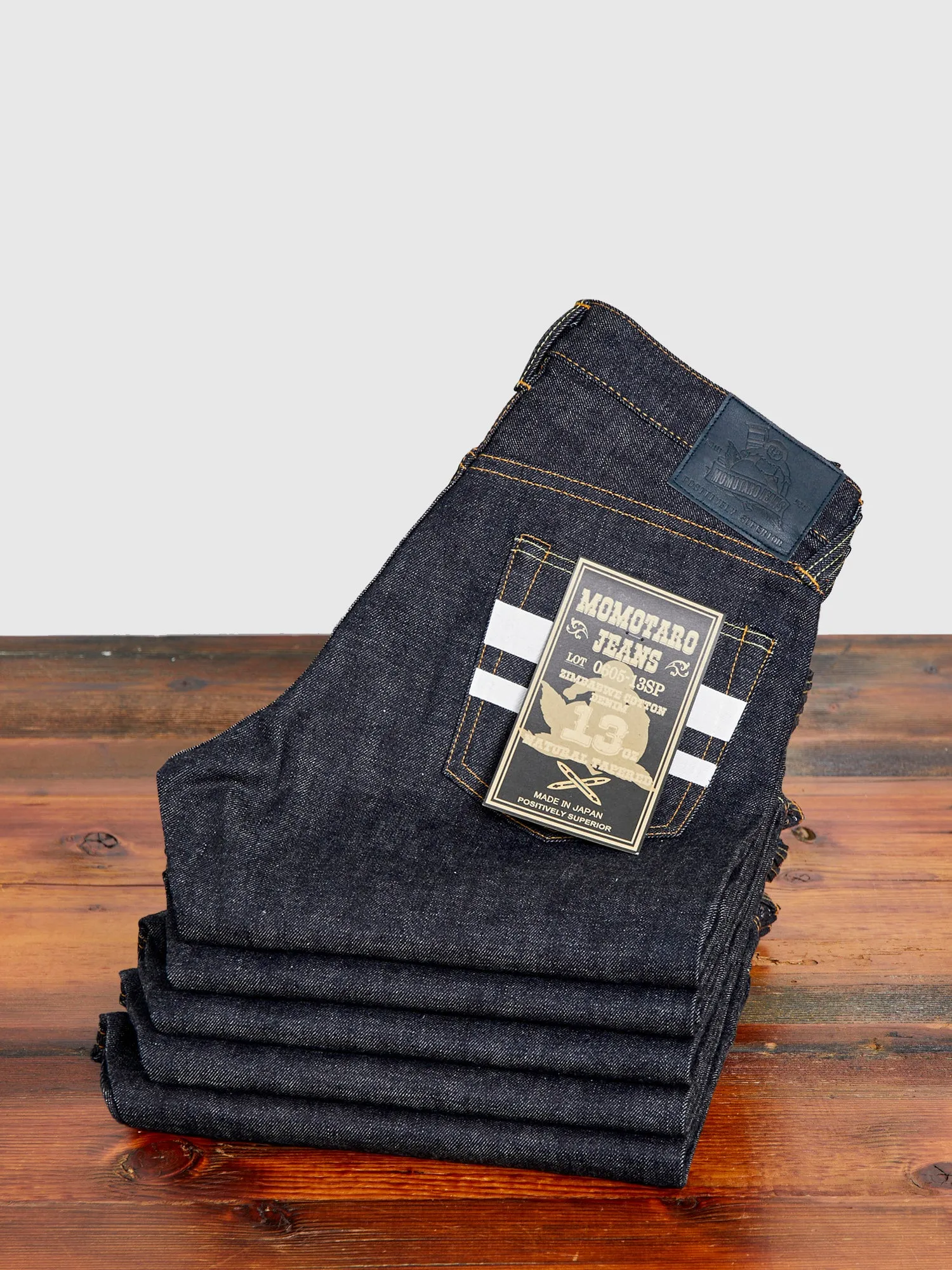 0605-13SP 13oz Selvedge Denim - Natural Tapered Fit