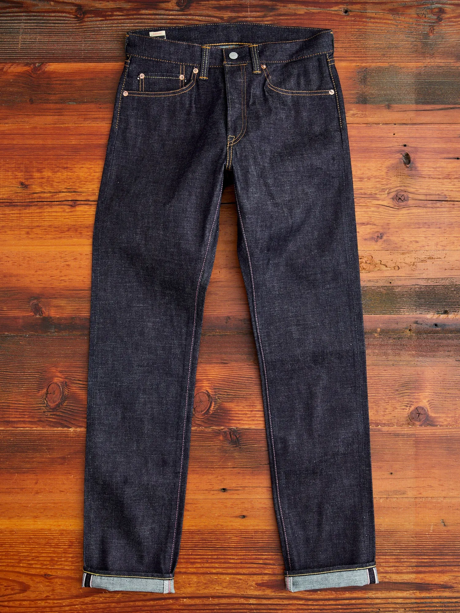 0605-13SP 13oz Selvedge Denim - Natural Tapered Fit