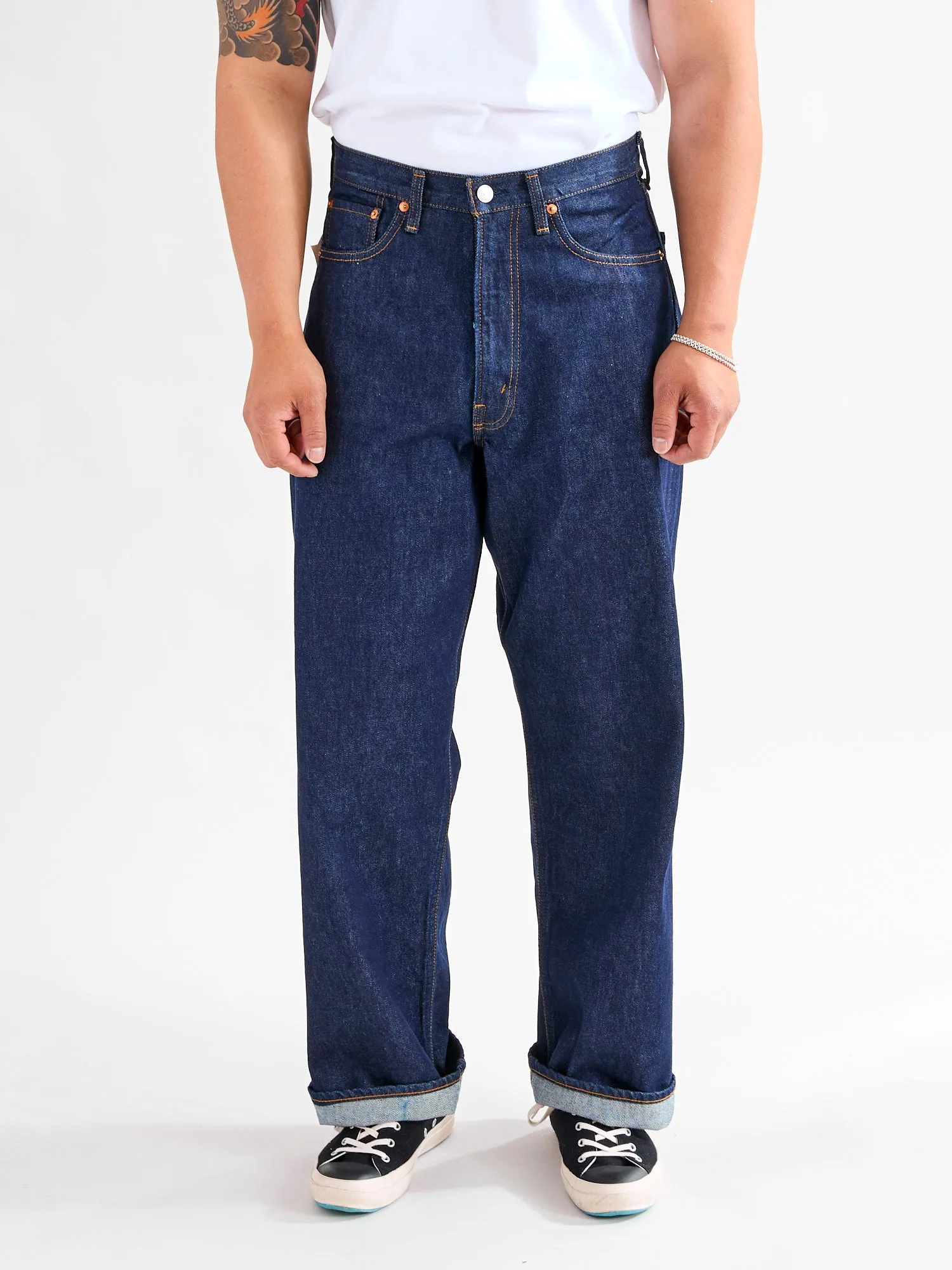 100 13.5oz Denim - Super Dad Wide Fit