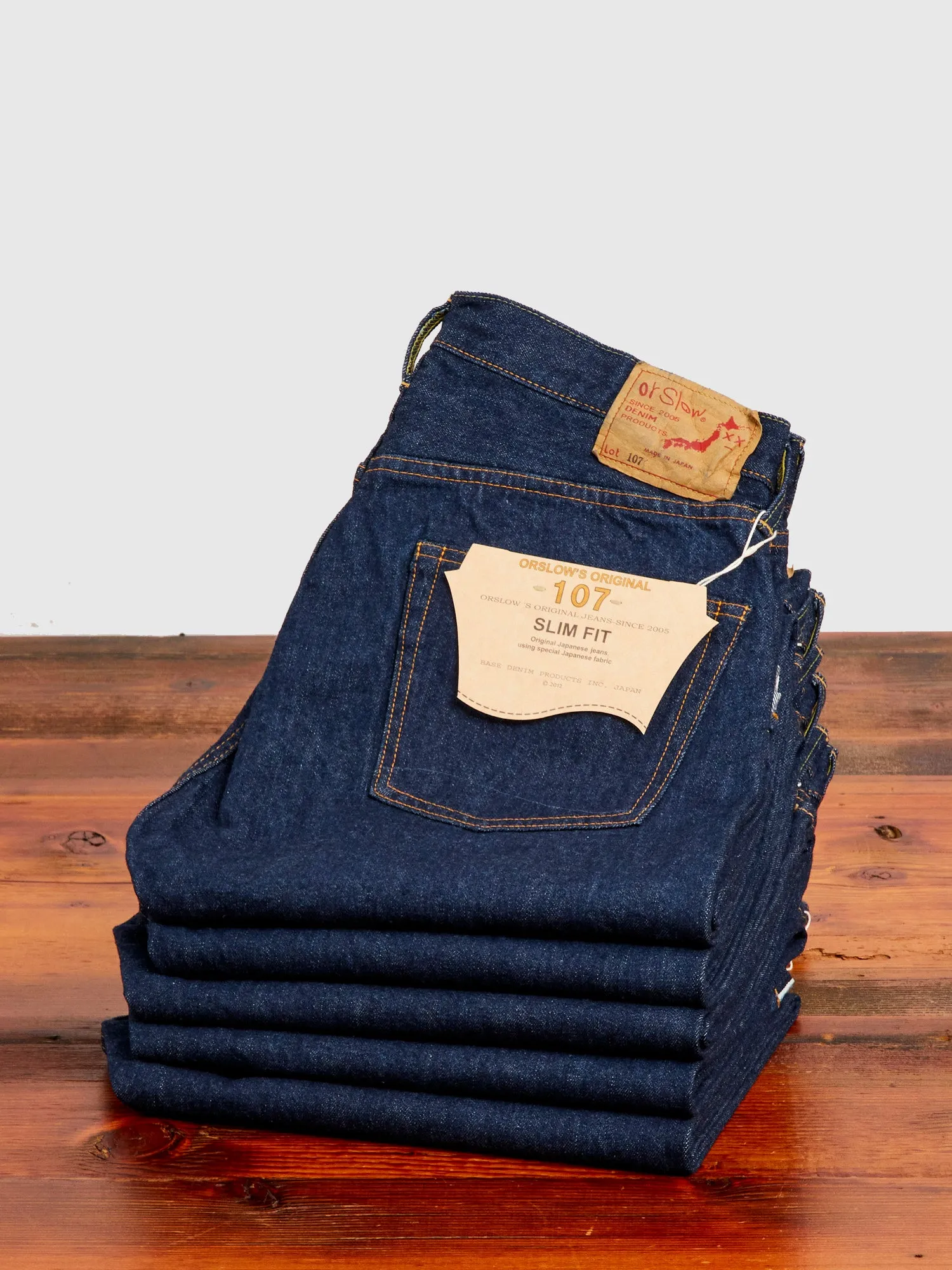 107 13.5oz Selvedge Denim - Ivy Fit