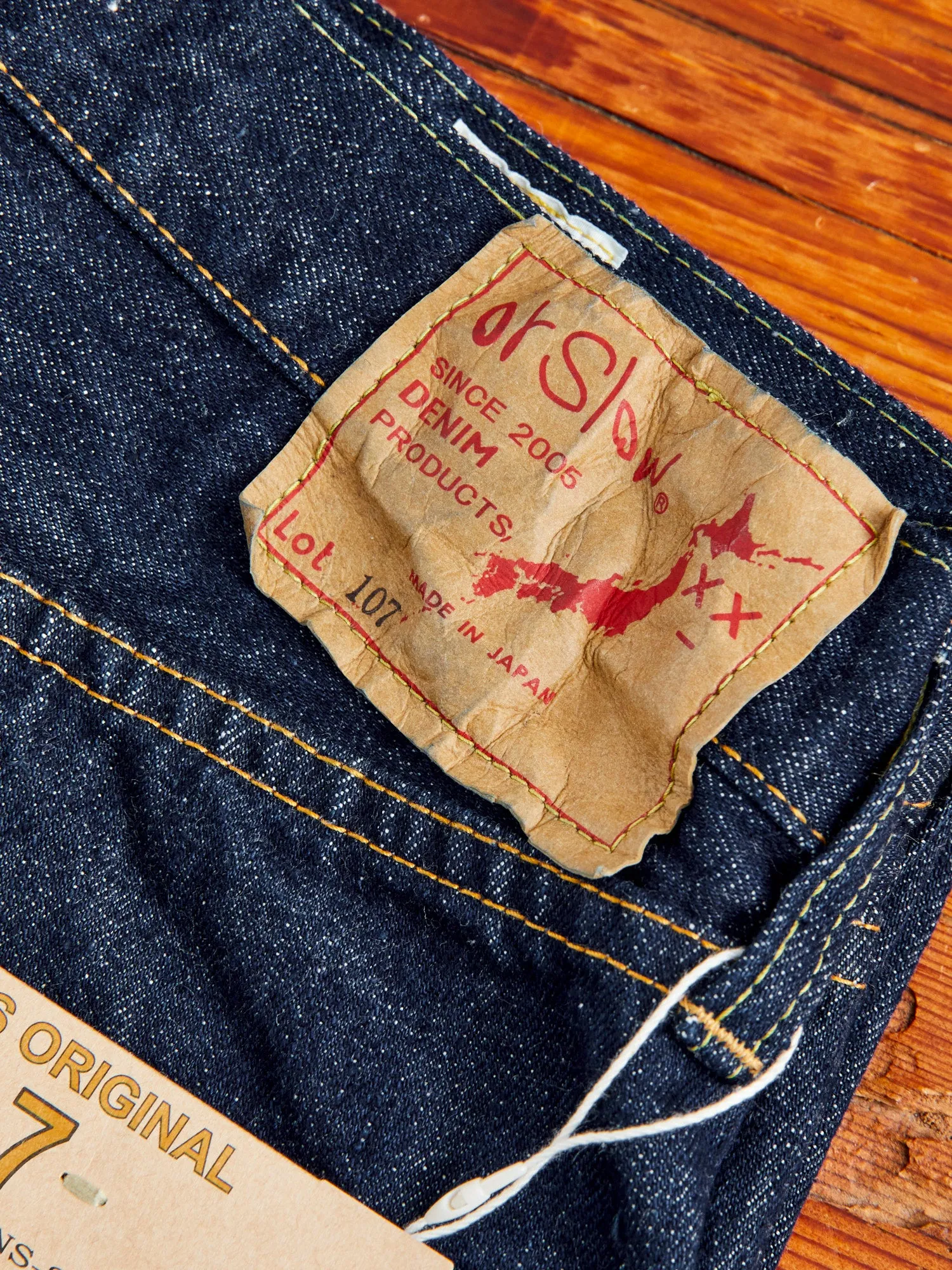 107 13.5oz Selvedge Denim - Ivy Fit