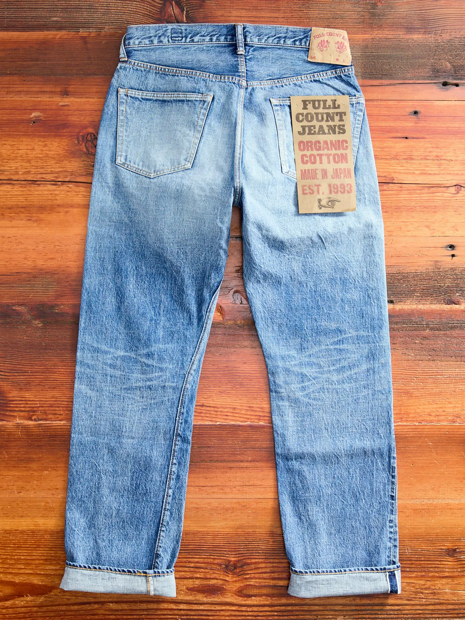 1102-EB "Eastbourne" 13.75oz Selvedge Denim - Straight Fit