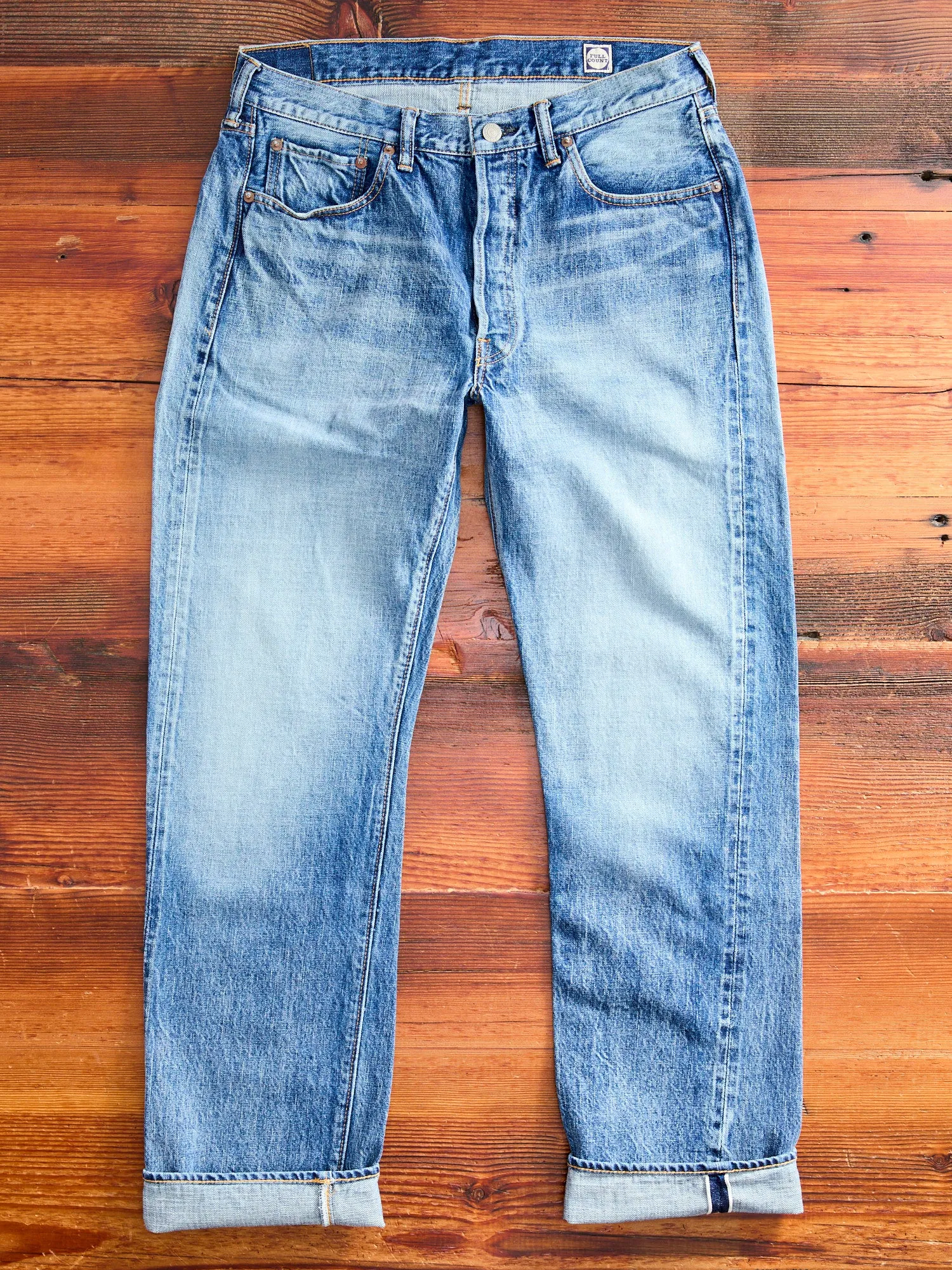 1102-EB "Eastbourne" 13.75oz Selvedge Denim - Straight Fit