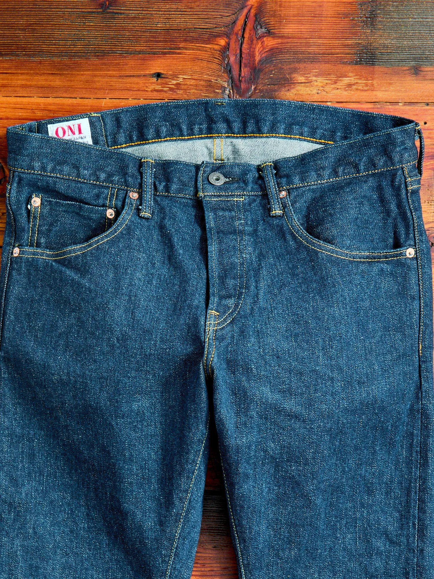 121S "Ishikawadai Stretch" 15oz Stretch Selvedge Denim - Relaxed Tapered Fit