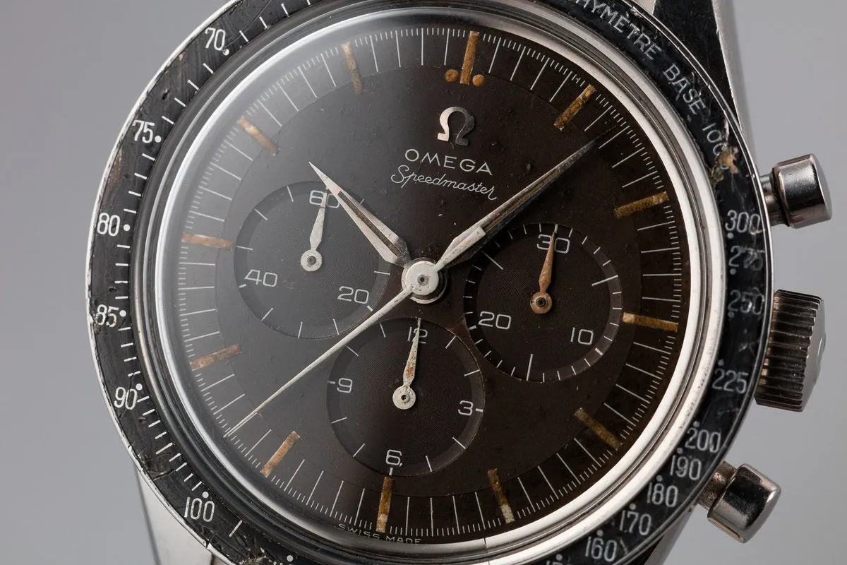 1960 Omega Straight Lug Speedmaster 2998-2 with Tropical Dial