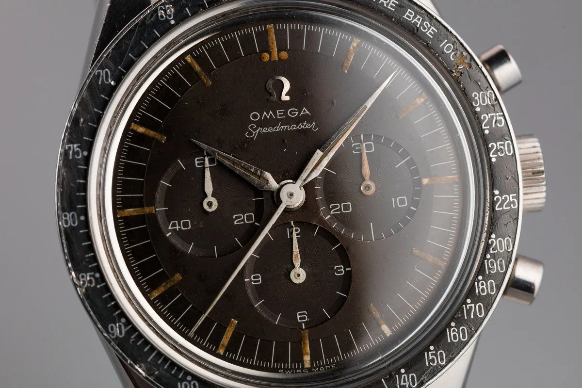 1960 Omega Straight Lug Speedmaster 2998-2 with Tropical Dial