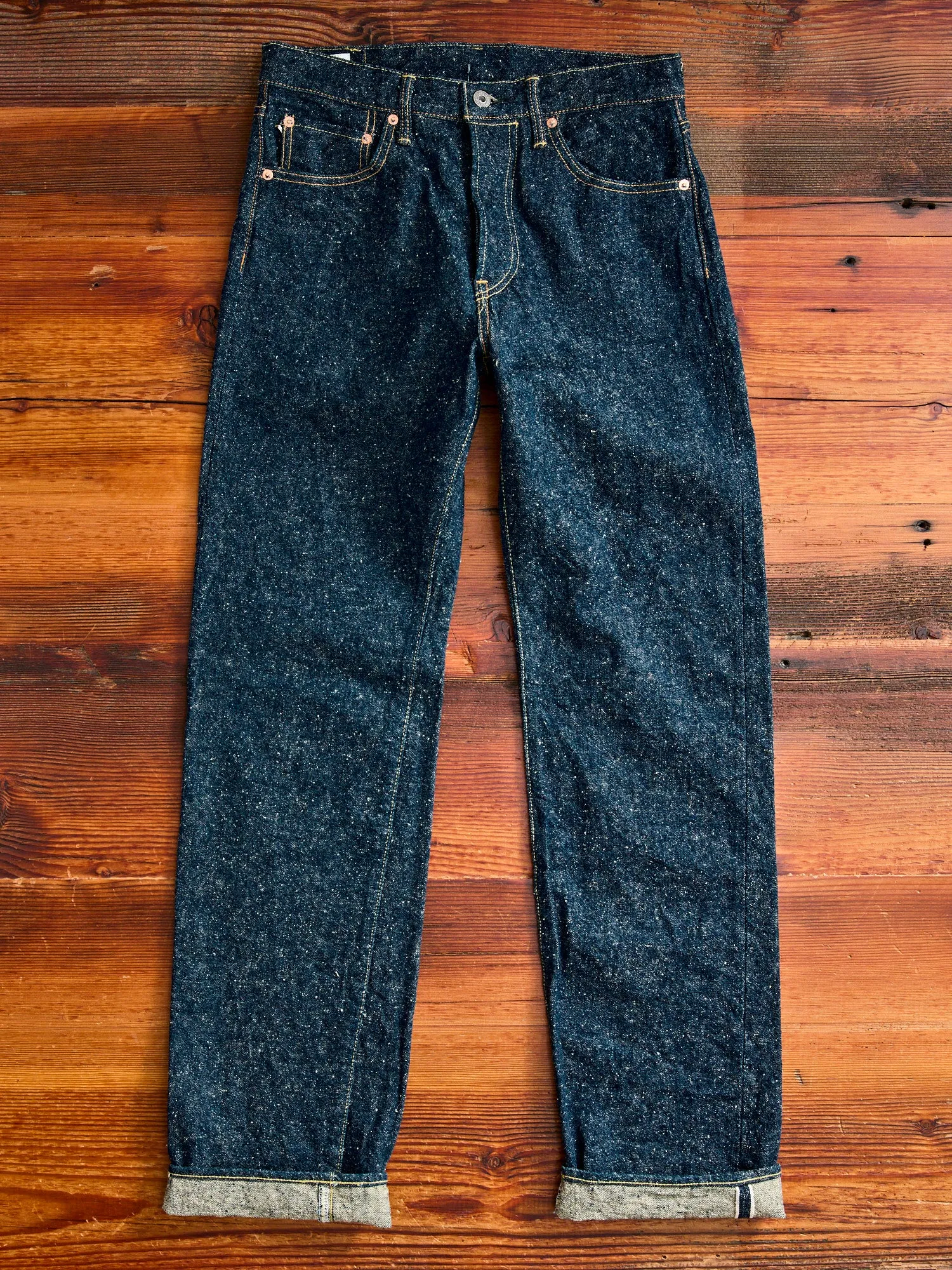 288-CCD "Crushed Concrete" 15oz Selvedge Denim - Classic Straight Fit