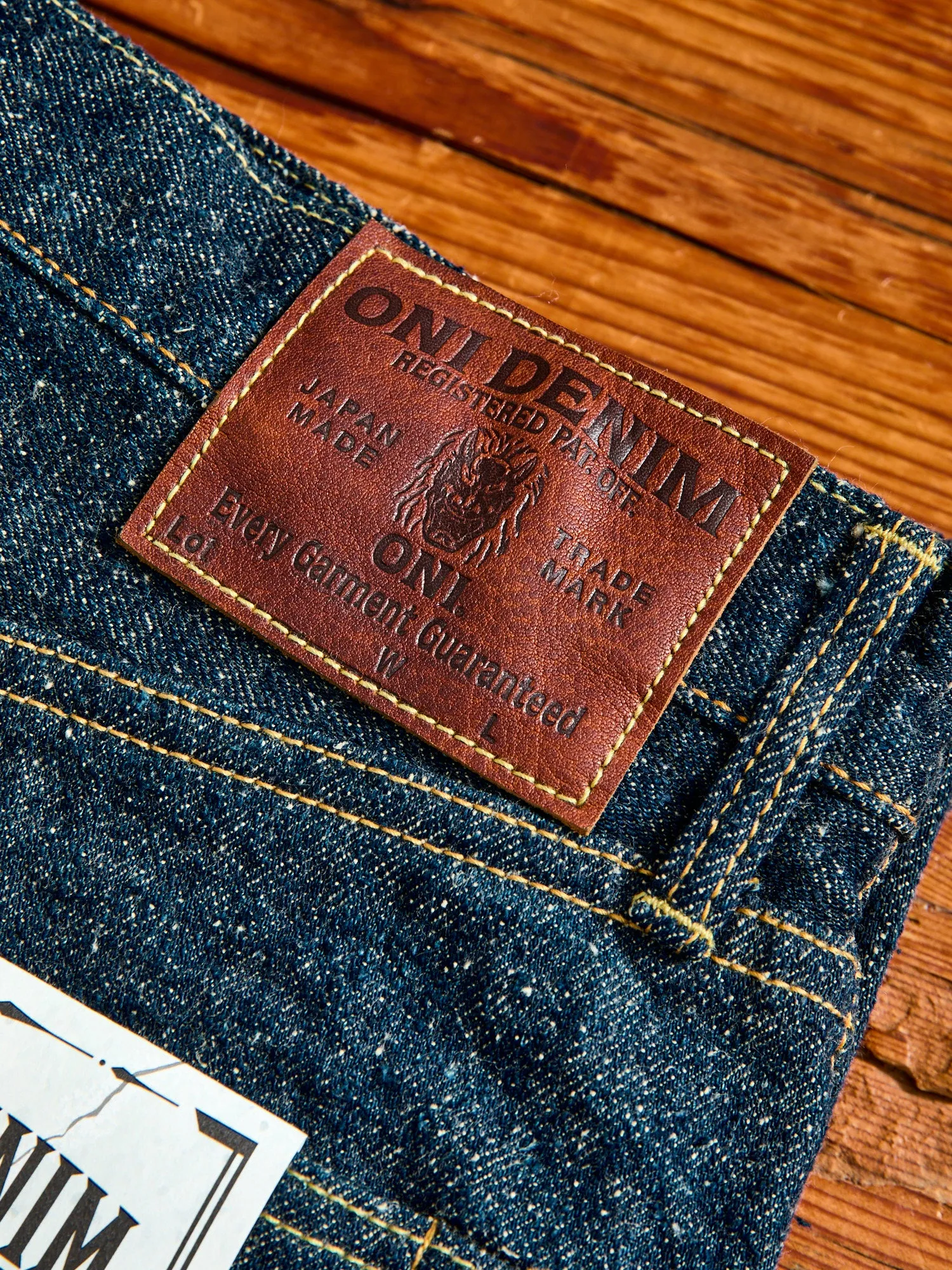 288-CCD "Crushed Concrete" 15oz Selvedge Denim - Classic Straight Fit