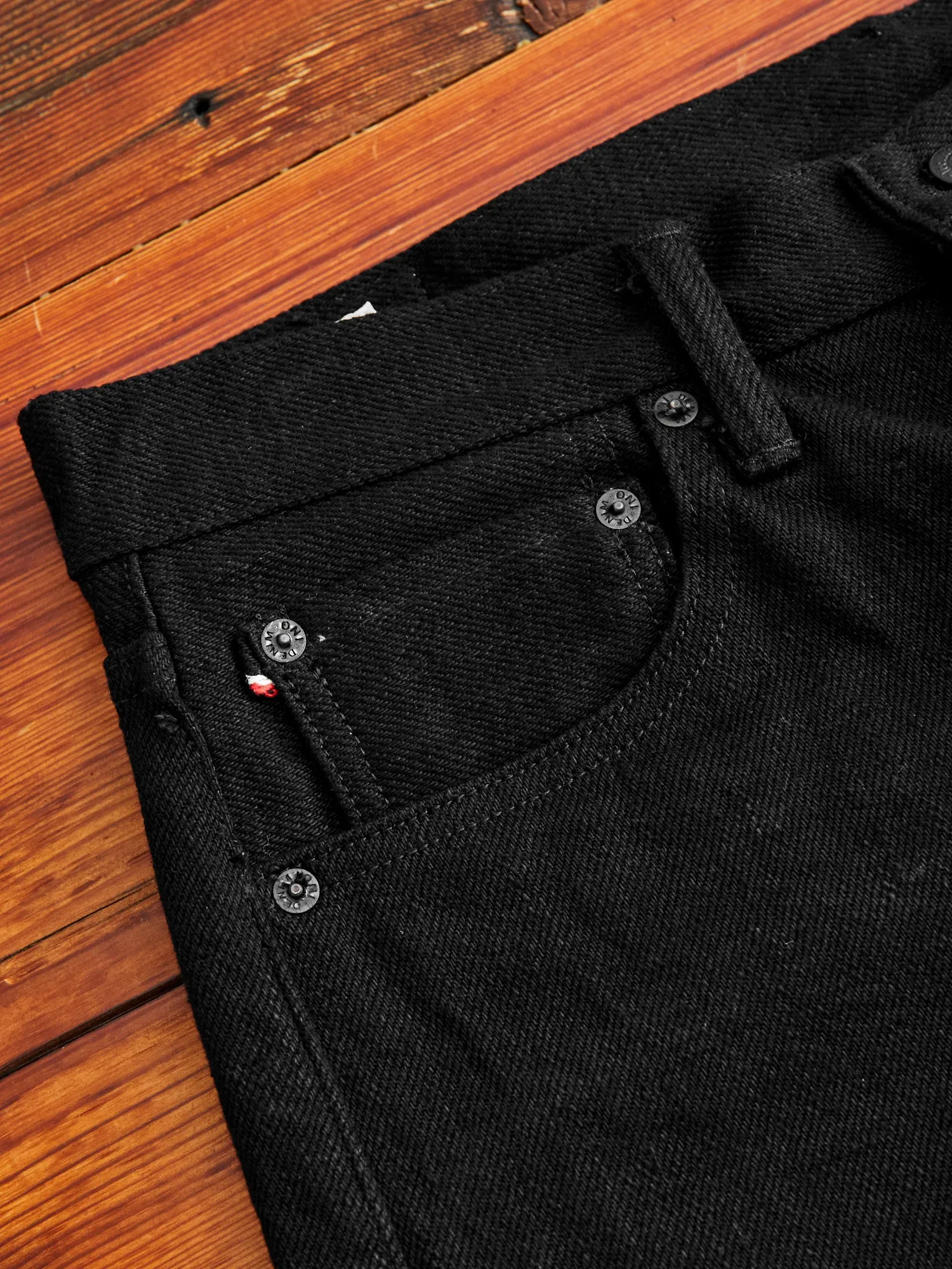 288ZR-BK "Secret Black" 20oz Selvedge Denim - Classic Straight Fit