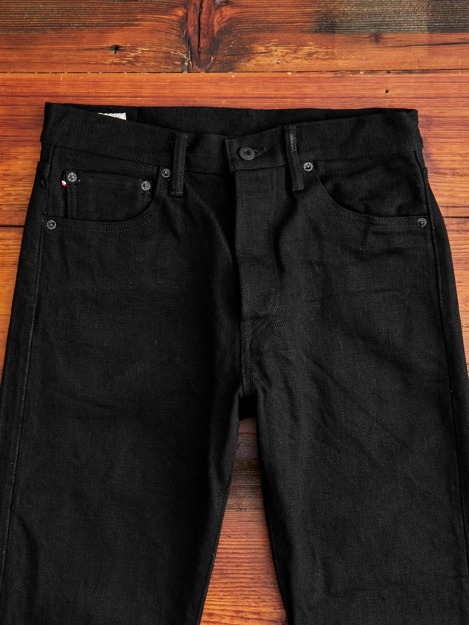 288ZR-BK "Secret Black" 20oz Selvedge Denim - Classic Straight Fit