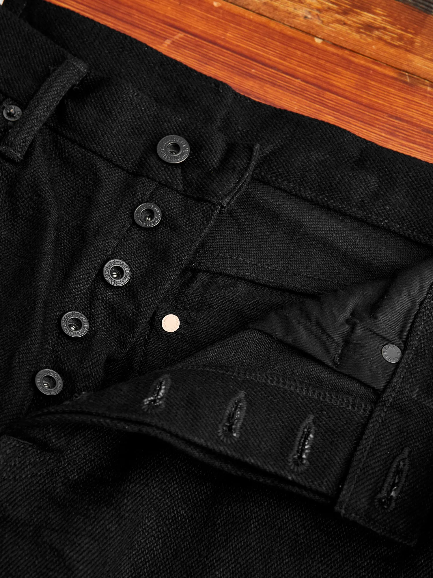 288ZR-BK "Secret Black" 20oz Selvedge Denim - Classic Straight Fit