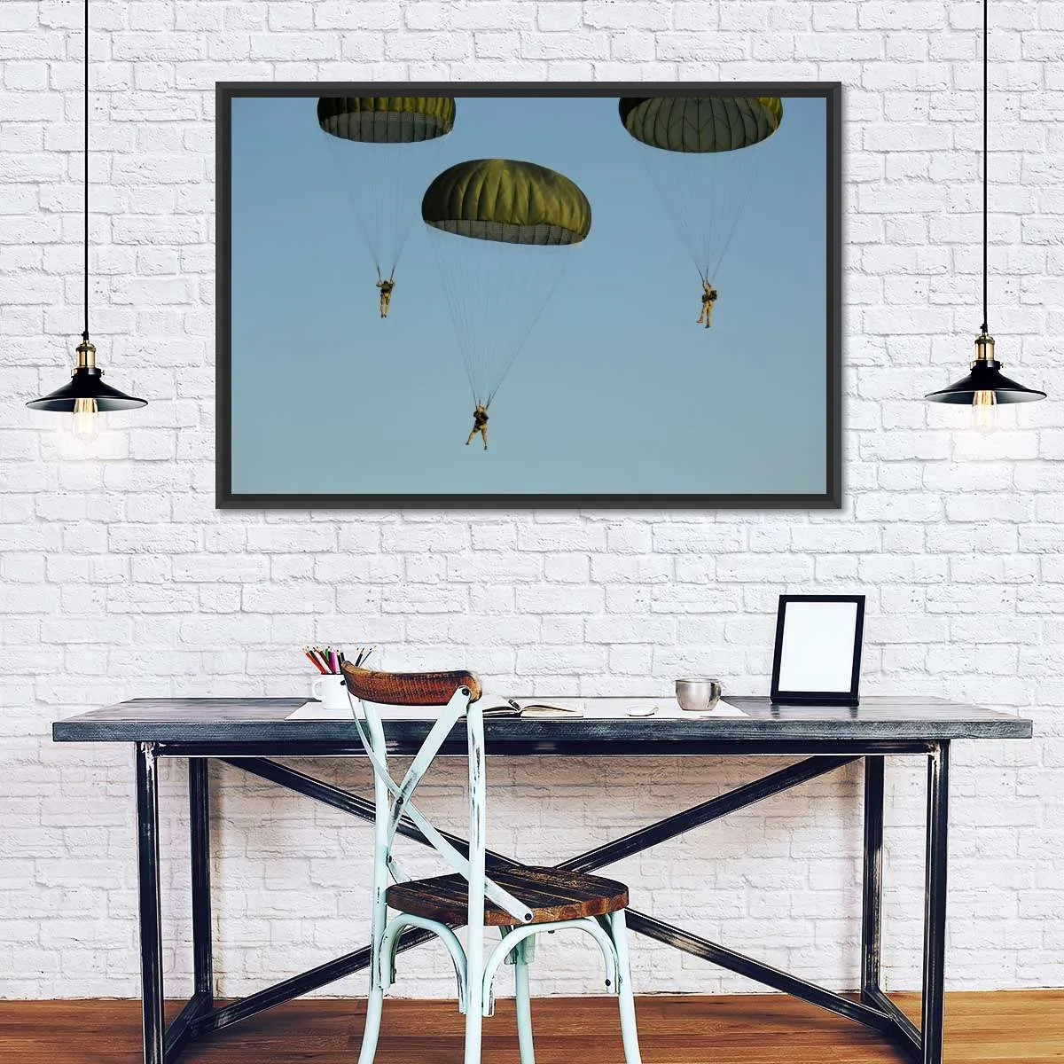 82nd Airborne Division Paratroopers Wall Art