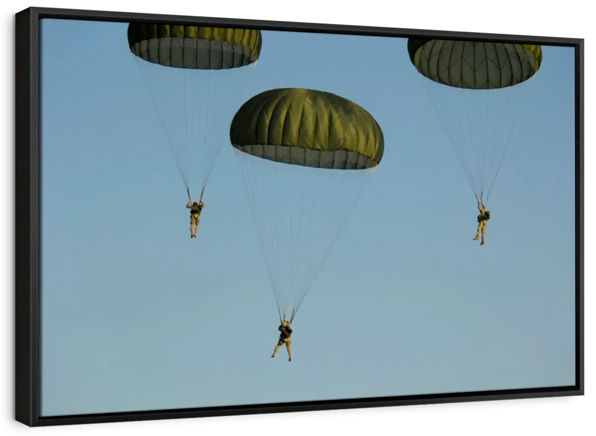 82nd Airborne Division Paratroopers Wall Art