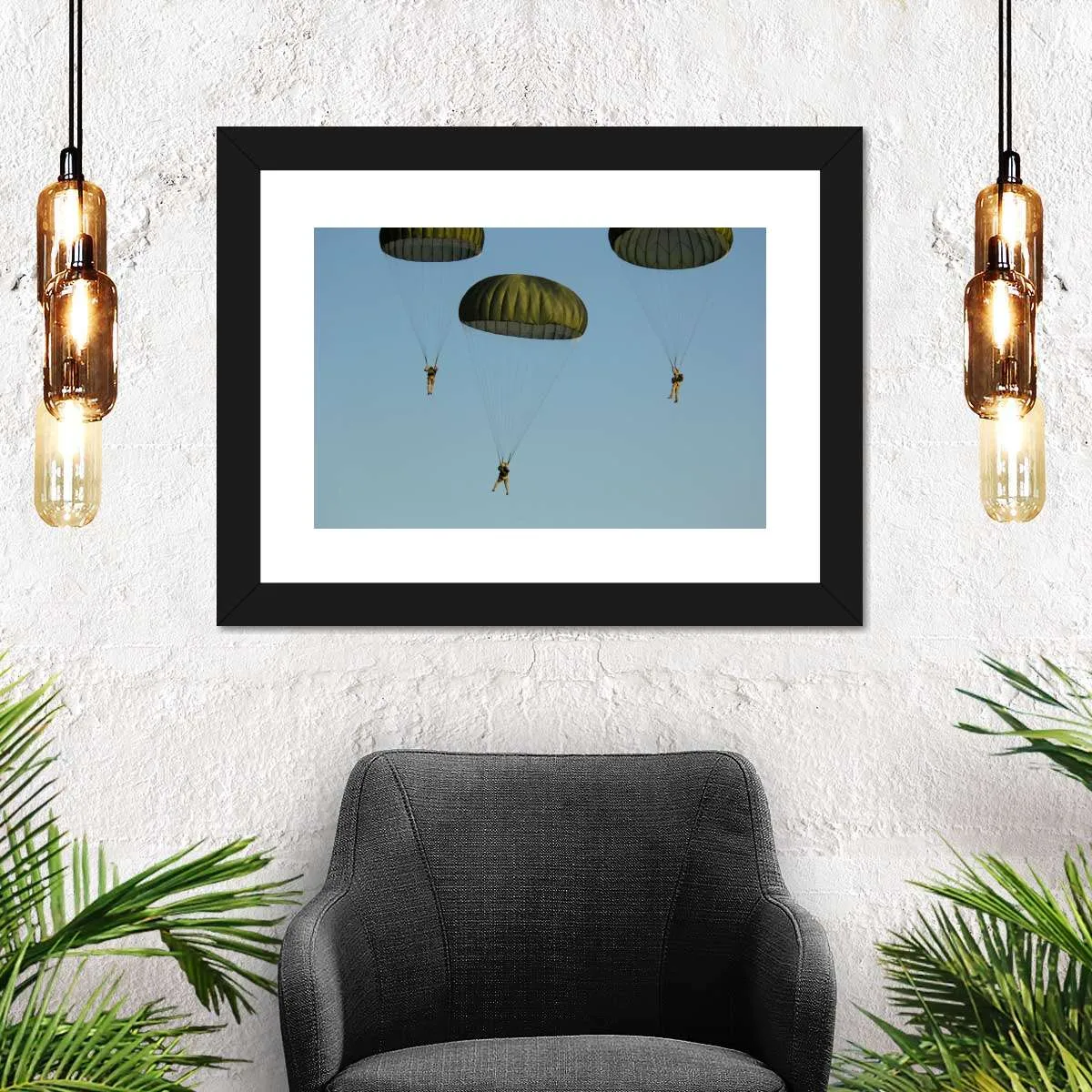 82nd Airborne Division Paratroopers Wall Art