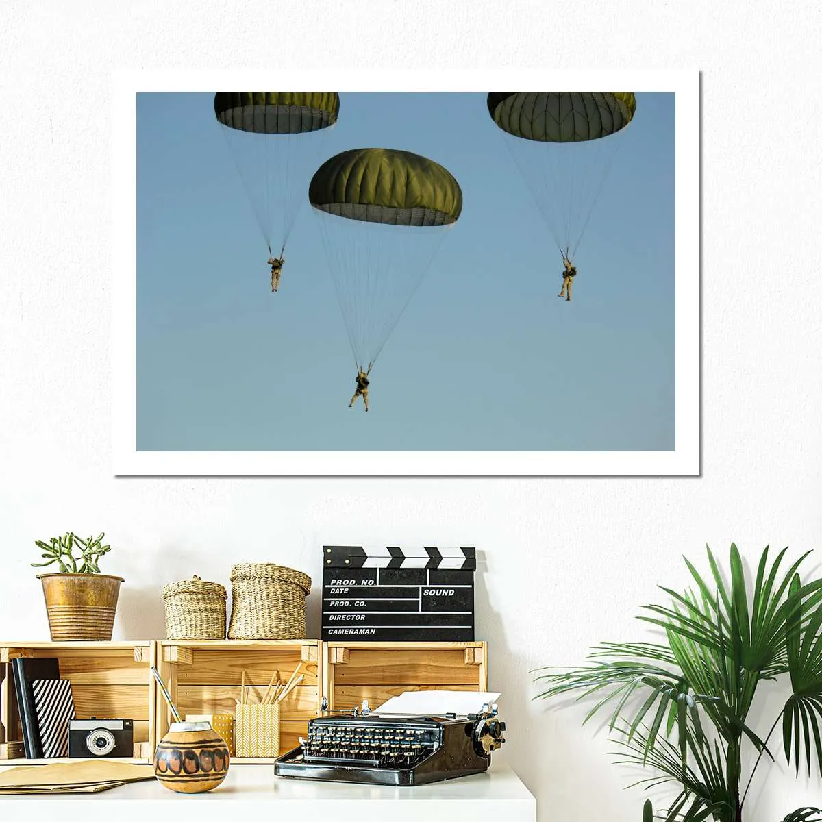 82nd Airborne Division Paratroopers Wall Art