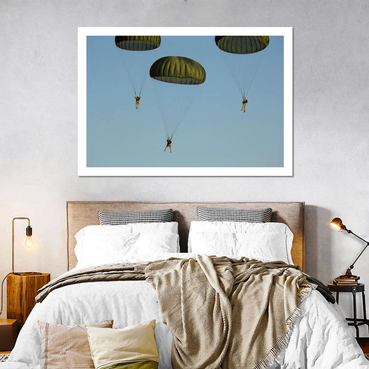 82nd Airborne Division Paratroopers Wall Art