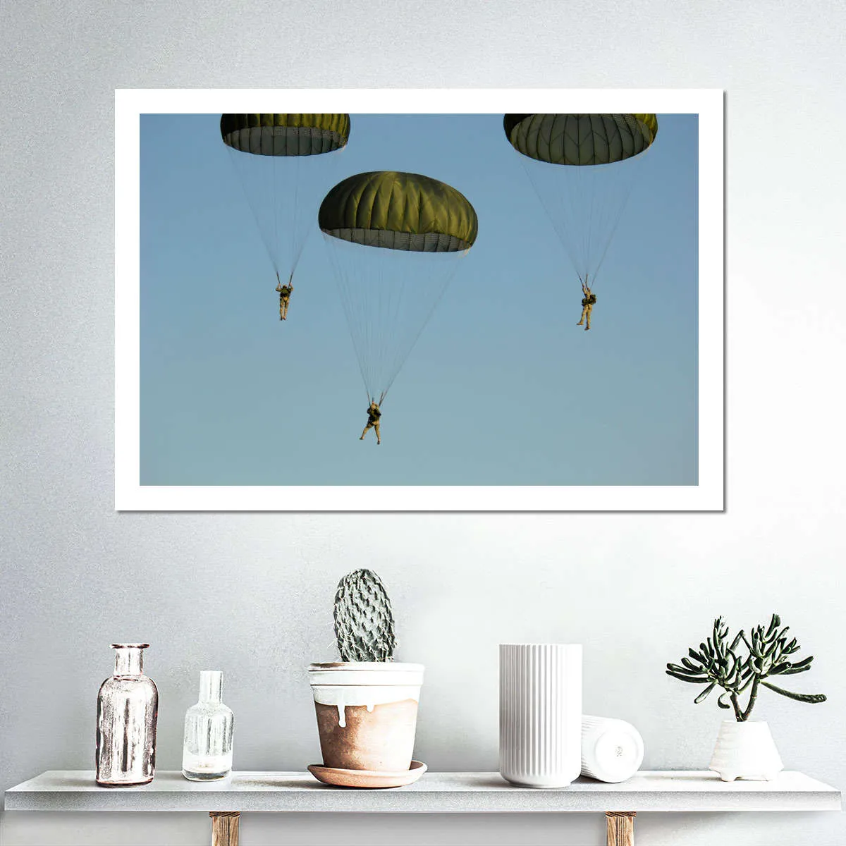 82nd Airborne Division Paratroopers Wall Art