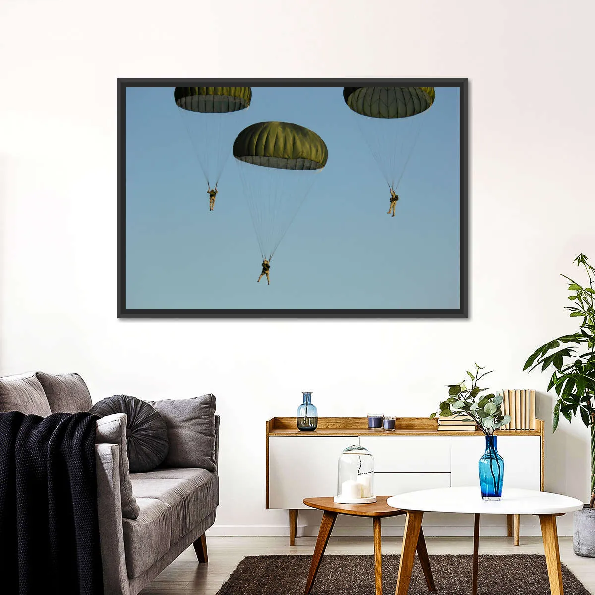 82nd Airborne Division Paratroopers Wall Art