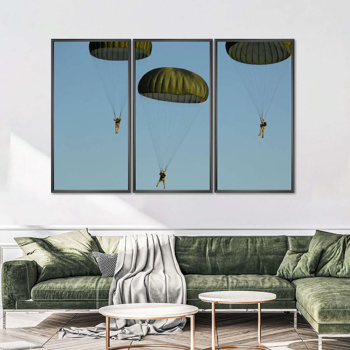 82nd Airborne Division Paratroopers Wall Art