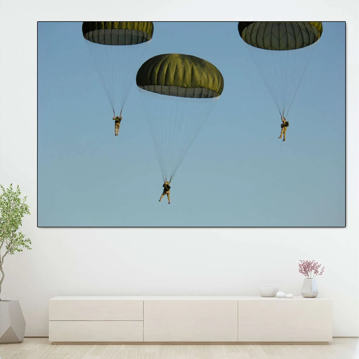 82nd Airborne Division Paratroopers Wall Art