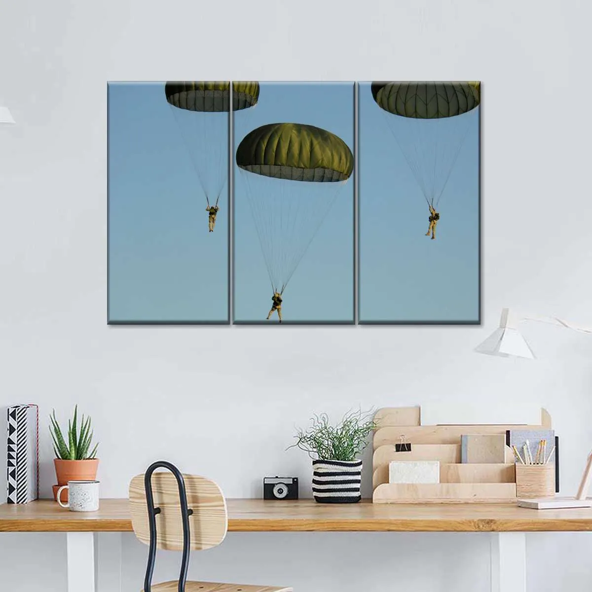 82nd Airborne Division Paratroopers Wall Art