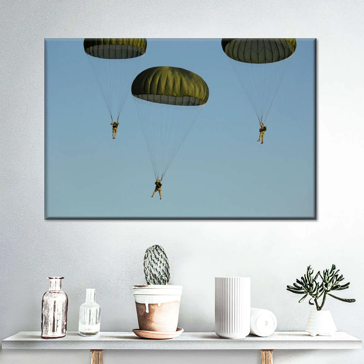 82nd Airborne Division Paratroopers Wall Art