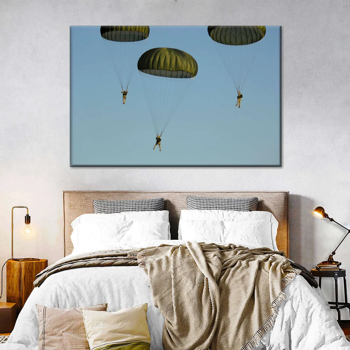 82nd Airborne Division Paratroopers Wall Art