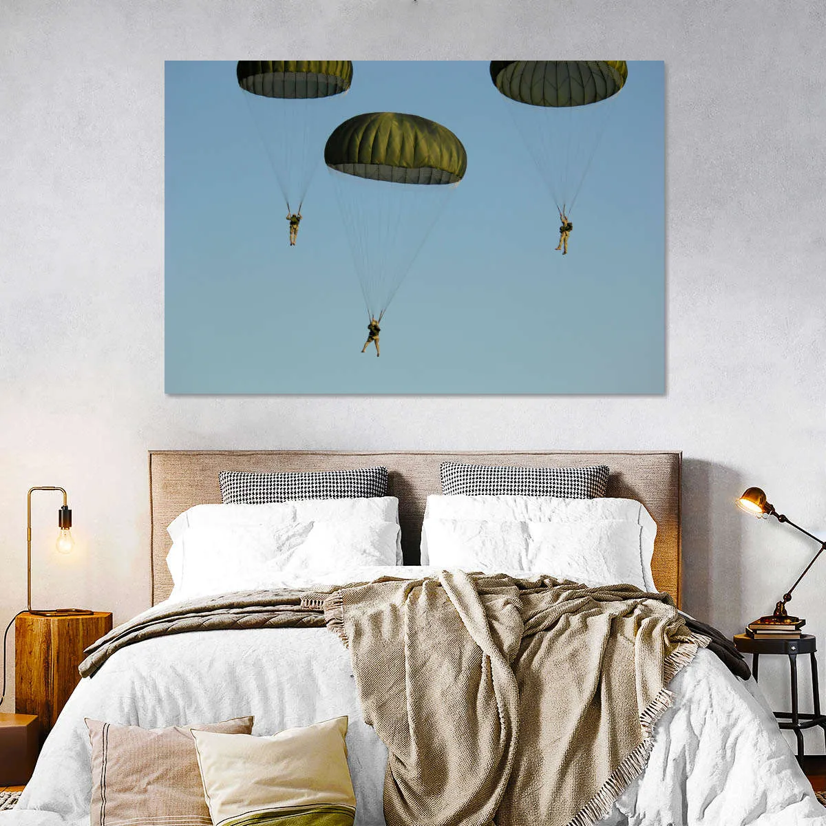 82nd Airborne Division Paratroopers Wall Art