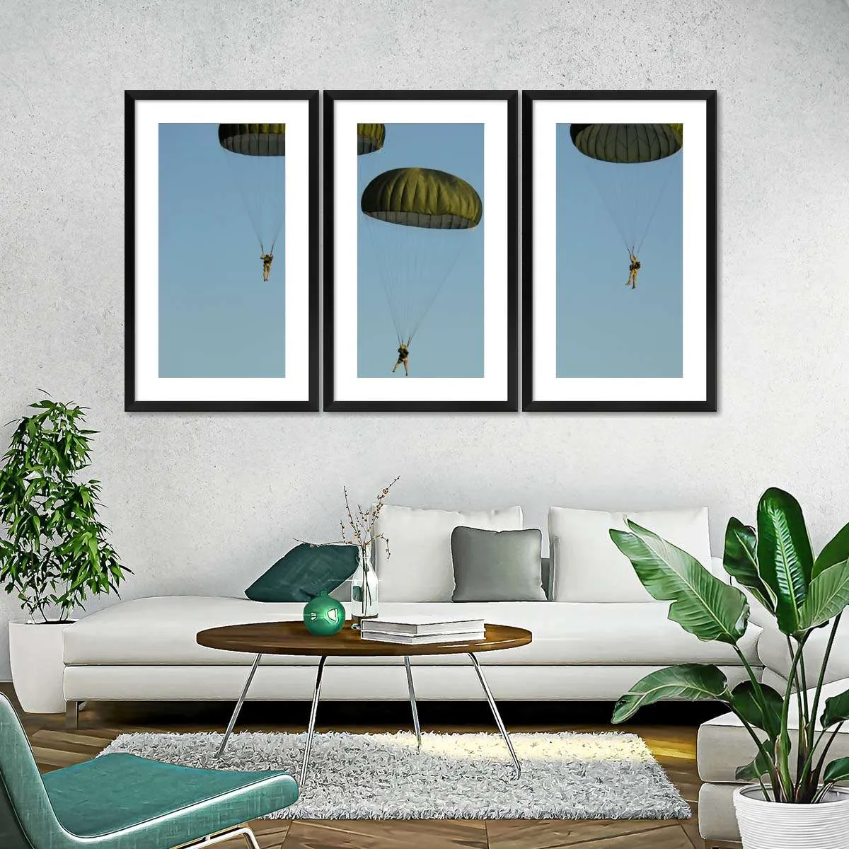 82nd Airborne Division Paratroopers Wall Art