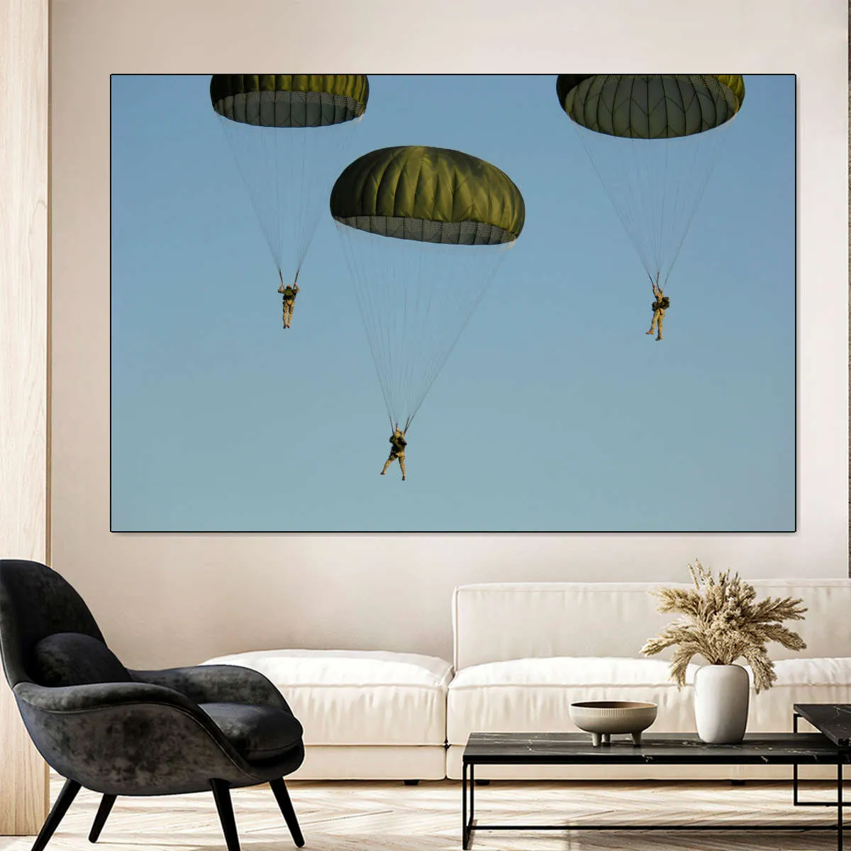 82nd Airborne Division Paratroopers Wall Art