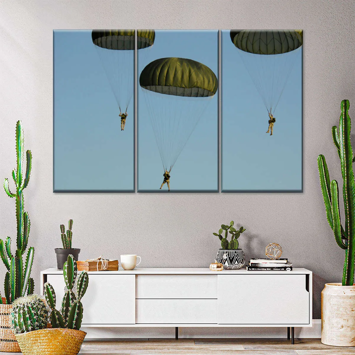 82nd Airborne Division Paratroopers Wall Art