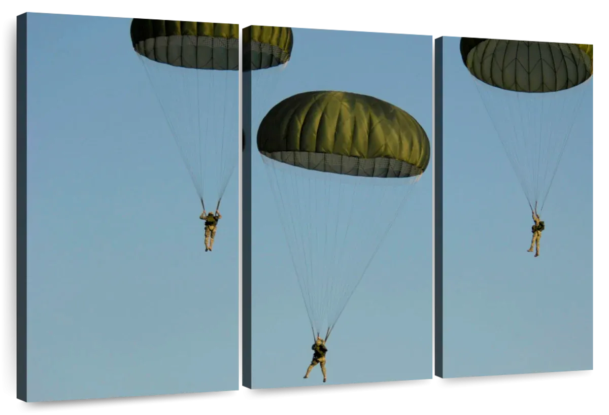 82nd Airborne Division Paratroopers Wall Art