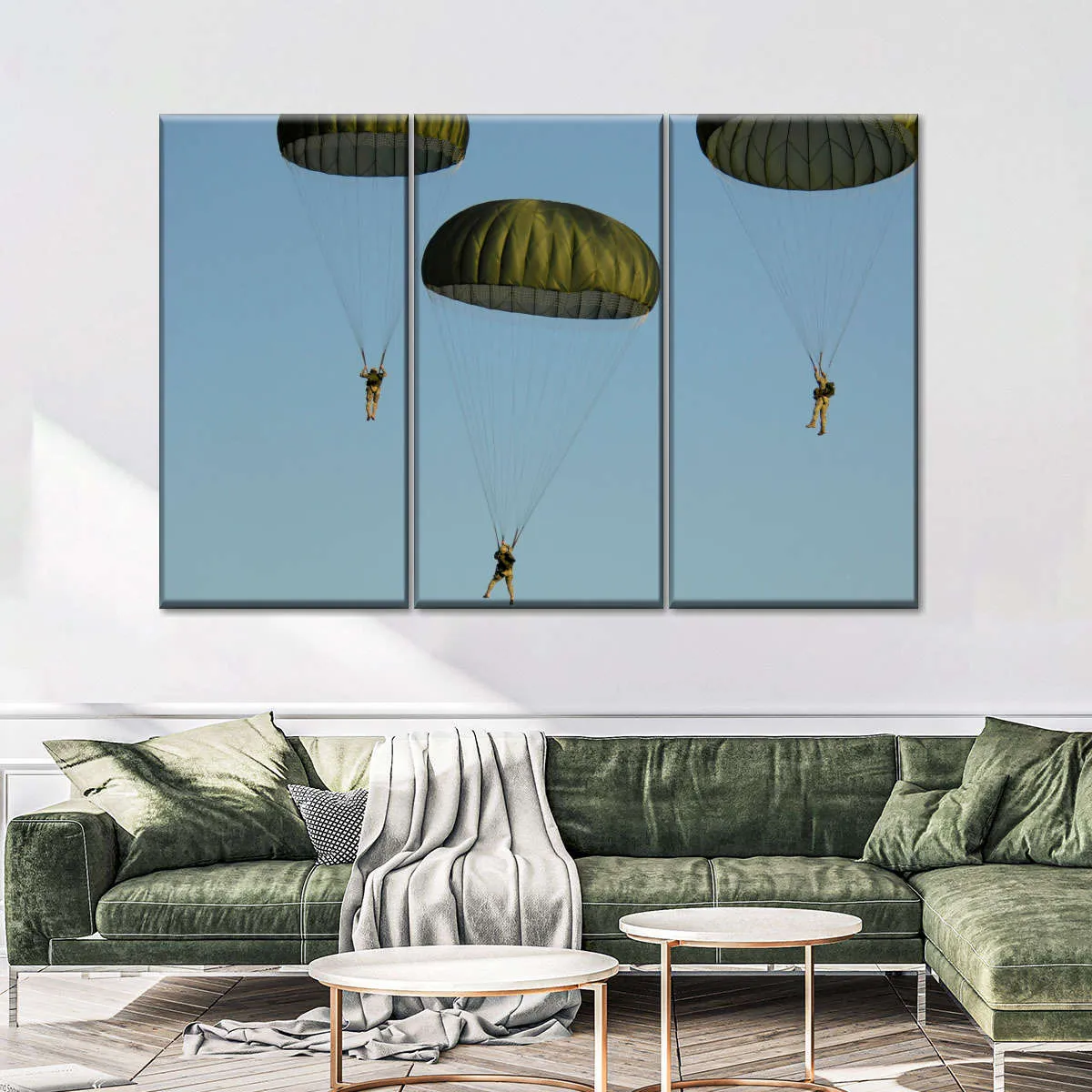 82nd Airborne Division Paratroopers Wall Art