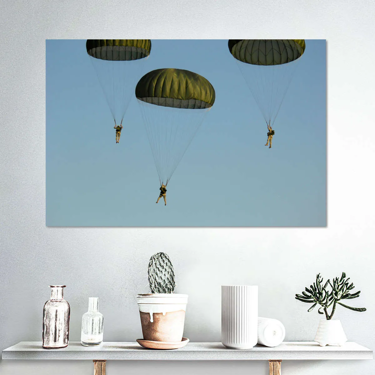 82nd Airborne Division Paratroopers Wall Art