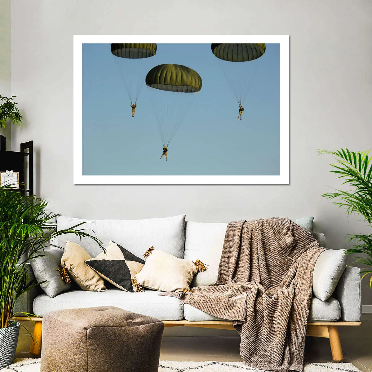 82nd Airborne Division Paratroopers Wall Art