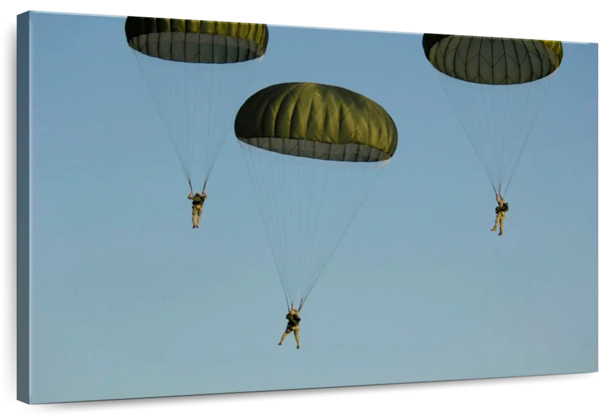 82nd Airborne Division Paratroopers Wall Art