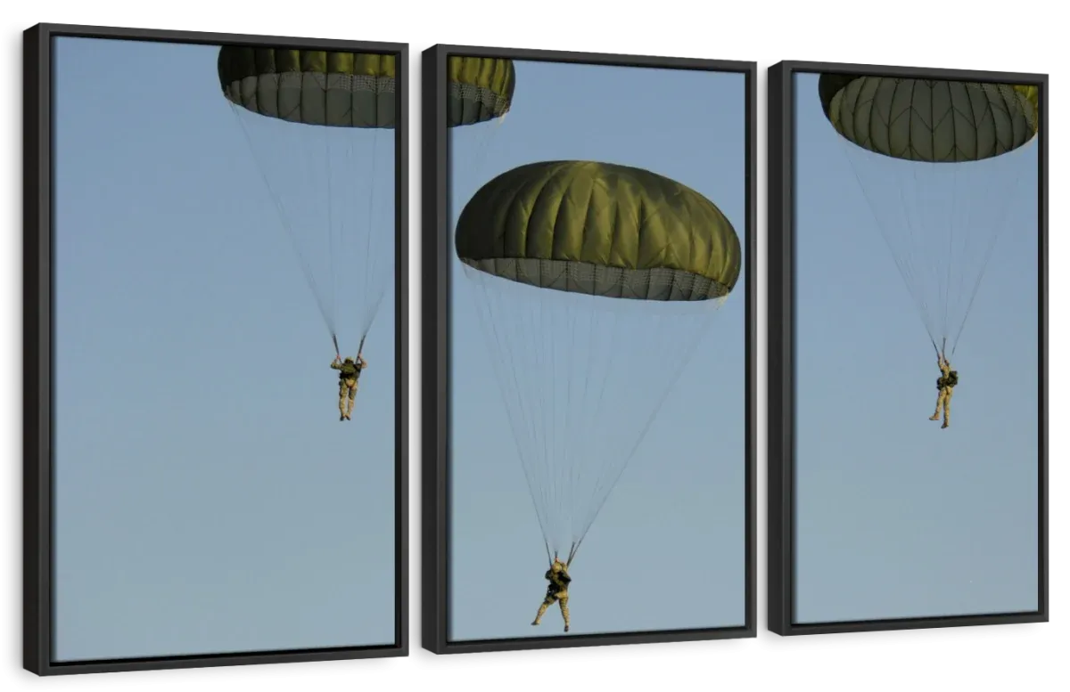 82nd Airborne Division Paratroopers Wall Art