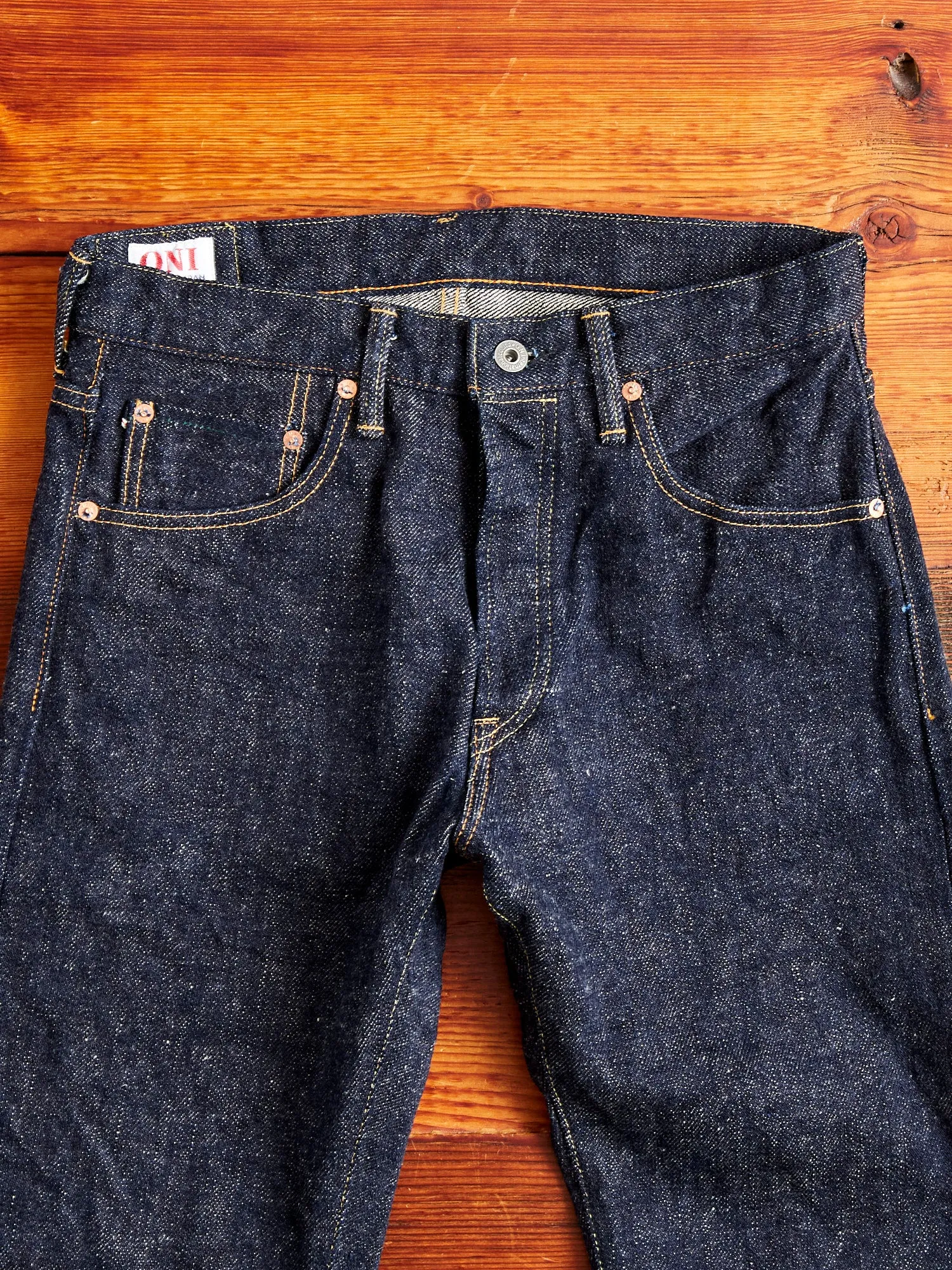 902-DIZR "Dark Indigo Secret Denim" 20oz Selvedge Denim - High Tapered Fit