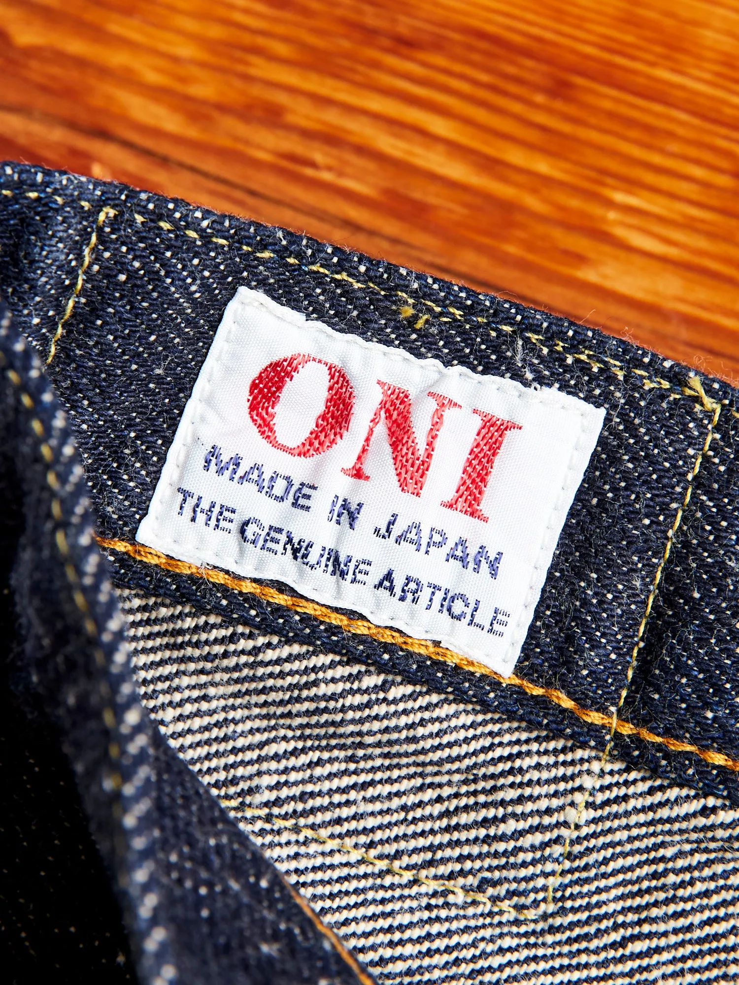 902-DIZR "Dark Indigo Secret Denim" 20oz Selvedge Denim - High Tapered Fit