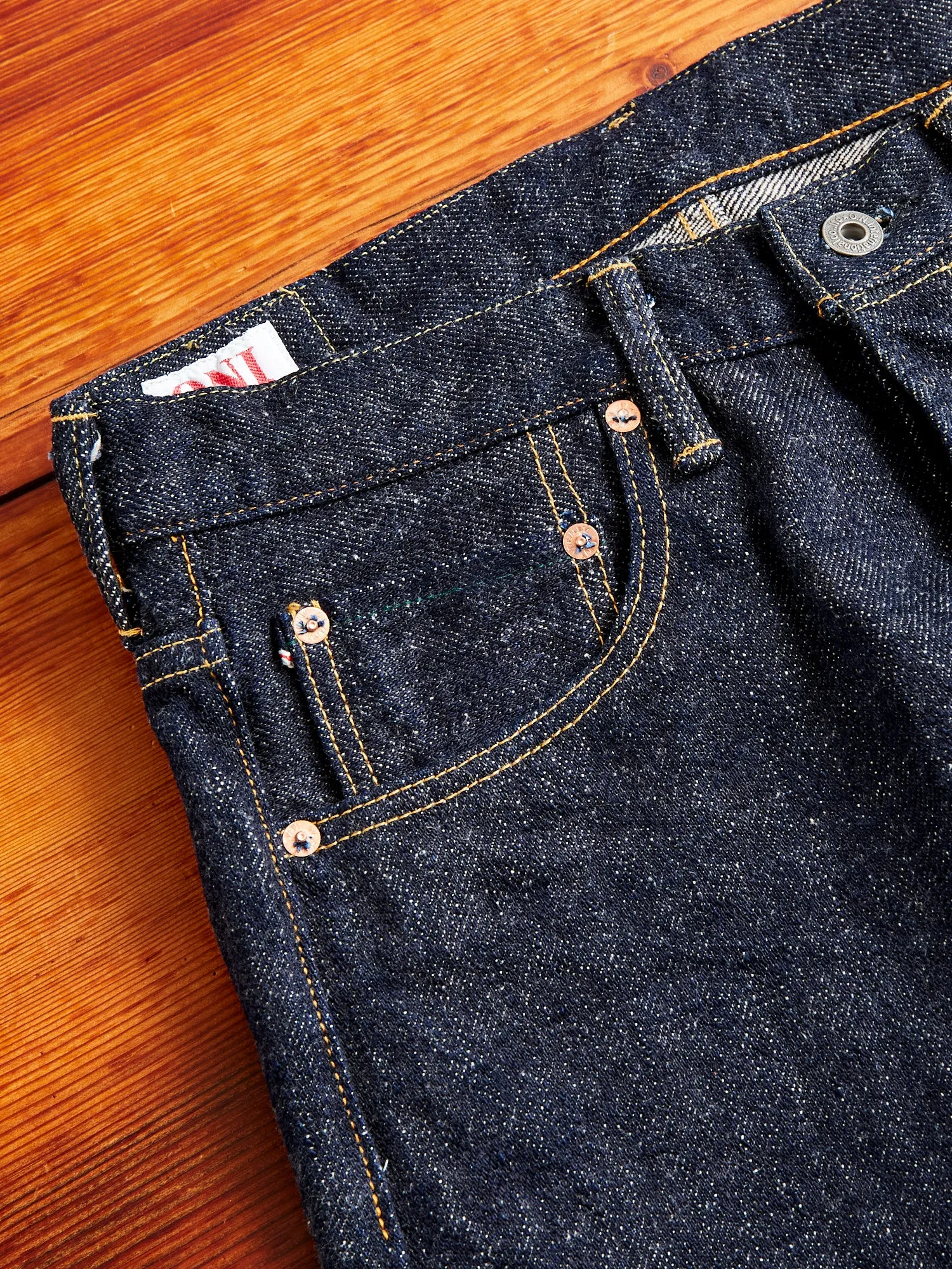 902-DIZR "Dark Indigo Secret Denim" 20oz Selvedge Denim - High Tapered Fit