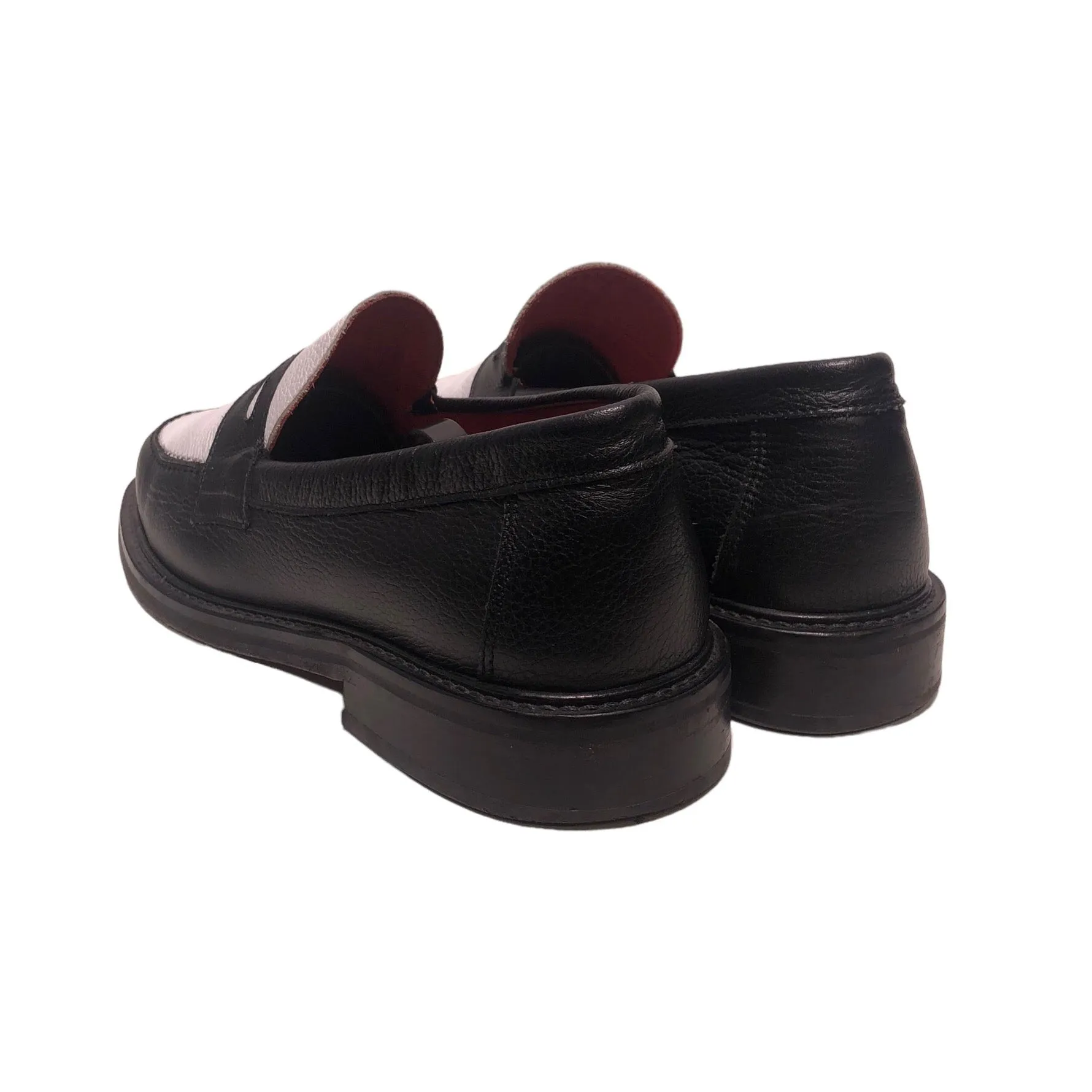 AIME LEON DORE/Dress Shoes/US 9/Leather/BLK/LOAFER