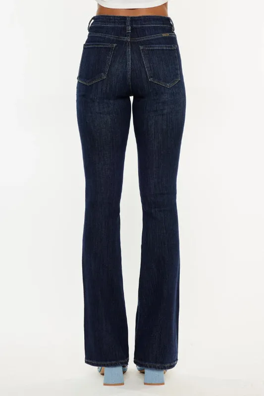 ami bootcut jean - dark wash