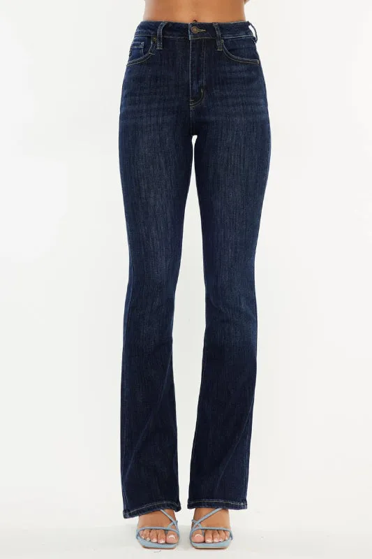 ami bootcut jean - dark wash