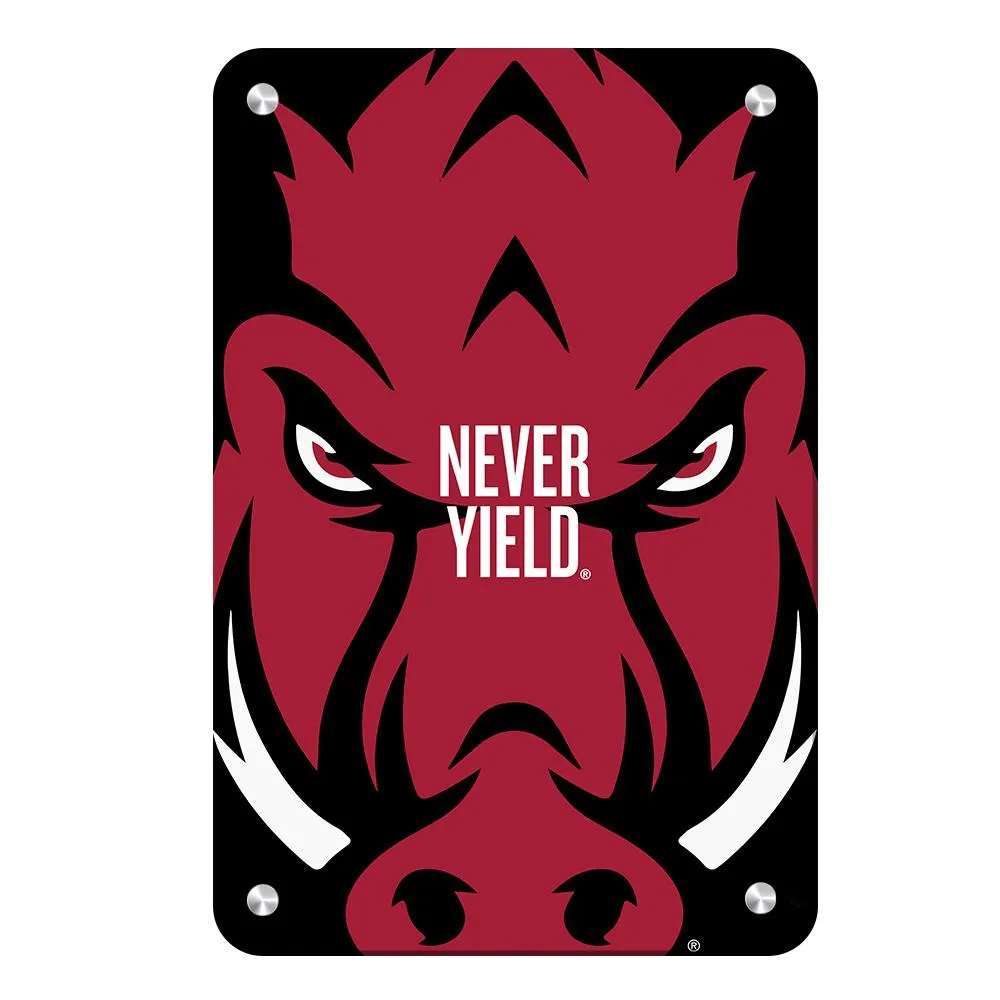 Arkansas Razorbacks - Arkansas Razorback Never Yield