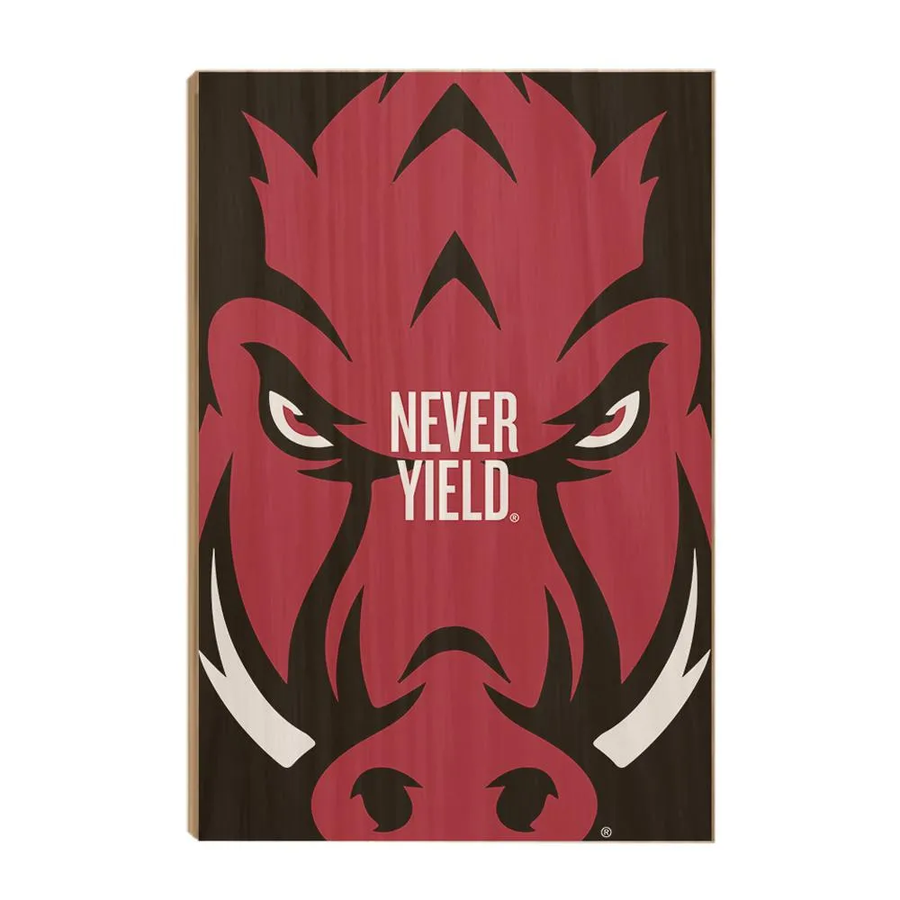 Arkansas Razorbacks - Arkansas Razorback Never Yield