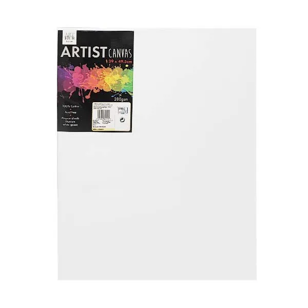 Art Hub Adult Artist Canvas 39x49.5cm