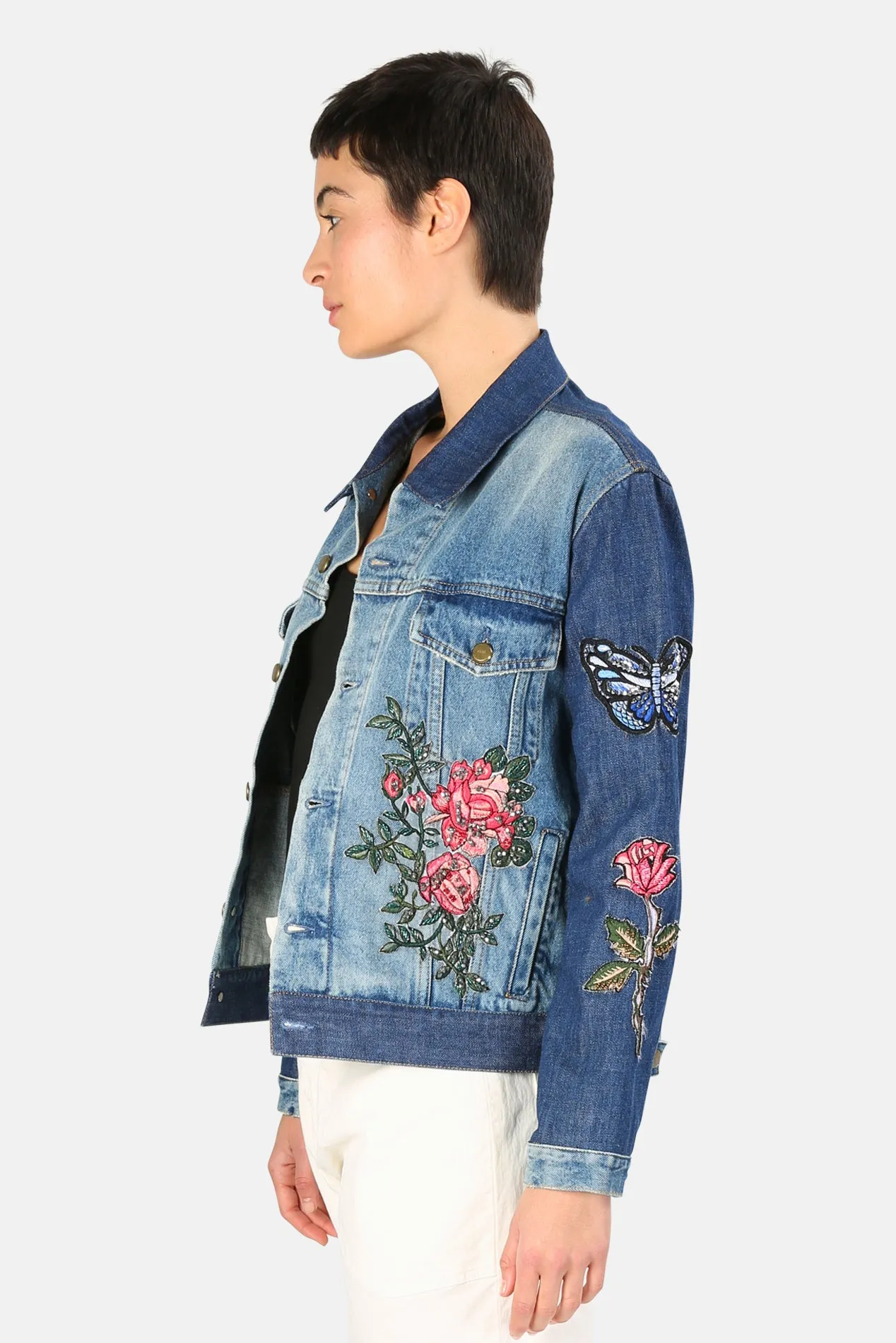 AS65 Embroidered Denim Jacket