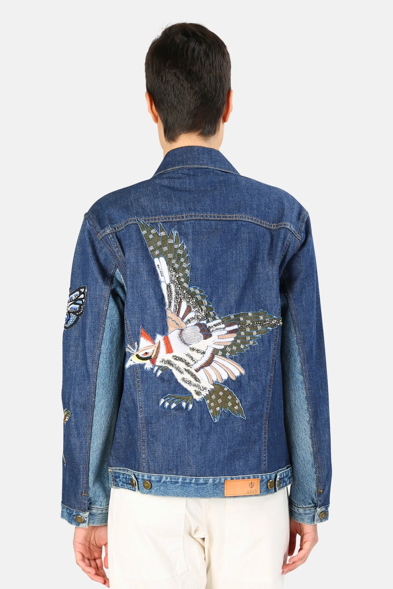 AS65 Embroidered Denim Jacket